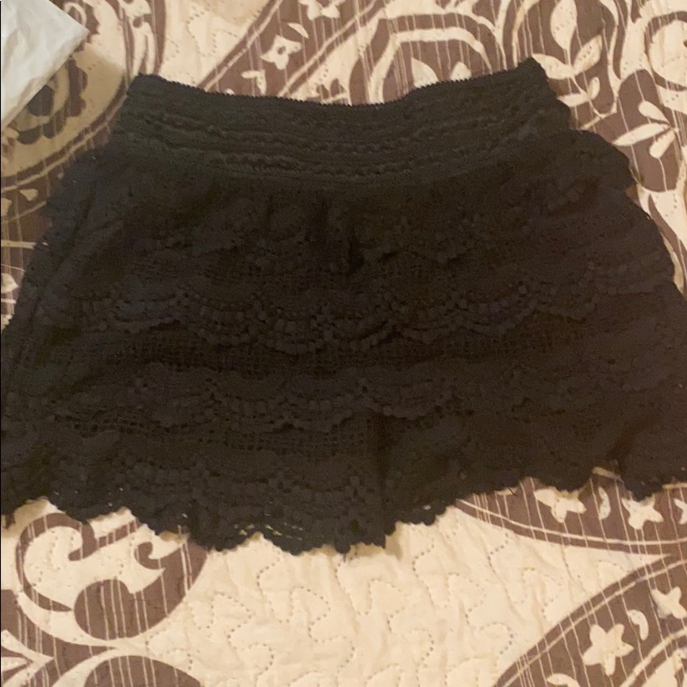 Jrs lace shorts.
